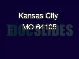 Kansas City MO 64105