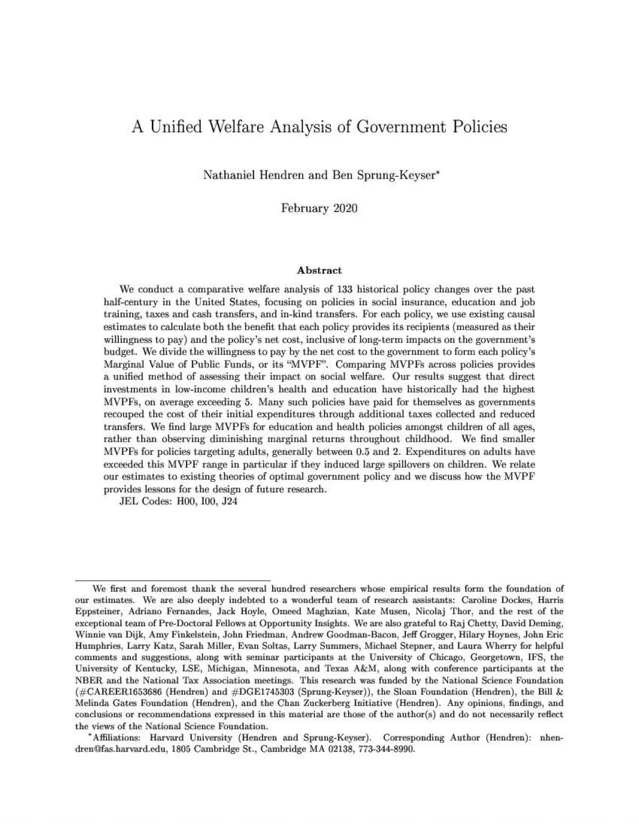 PDF-AUni28edWelfareAnalysisofGovernmentPoliciesNathanielHendrenandBenSprun