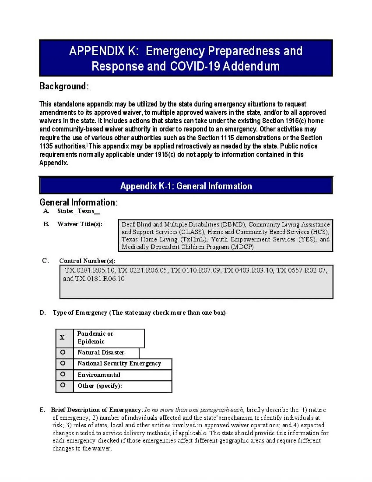 PDF-BackgroundThis standalone appendix may be utilized by the state during