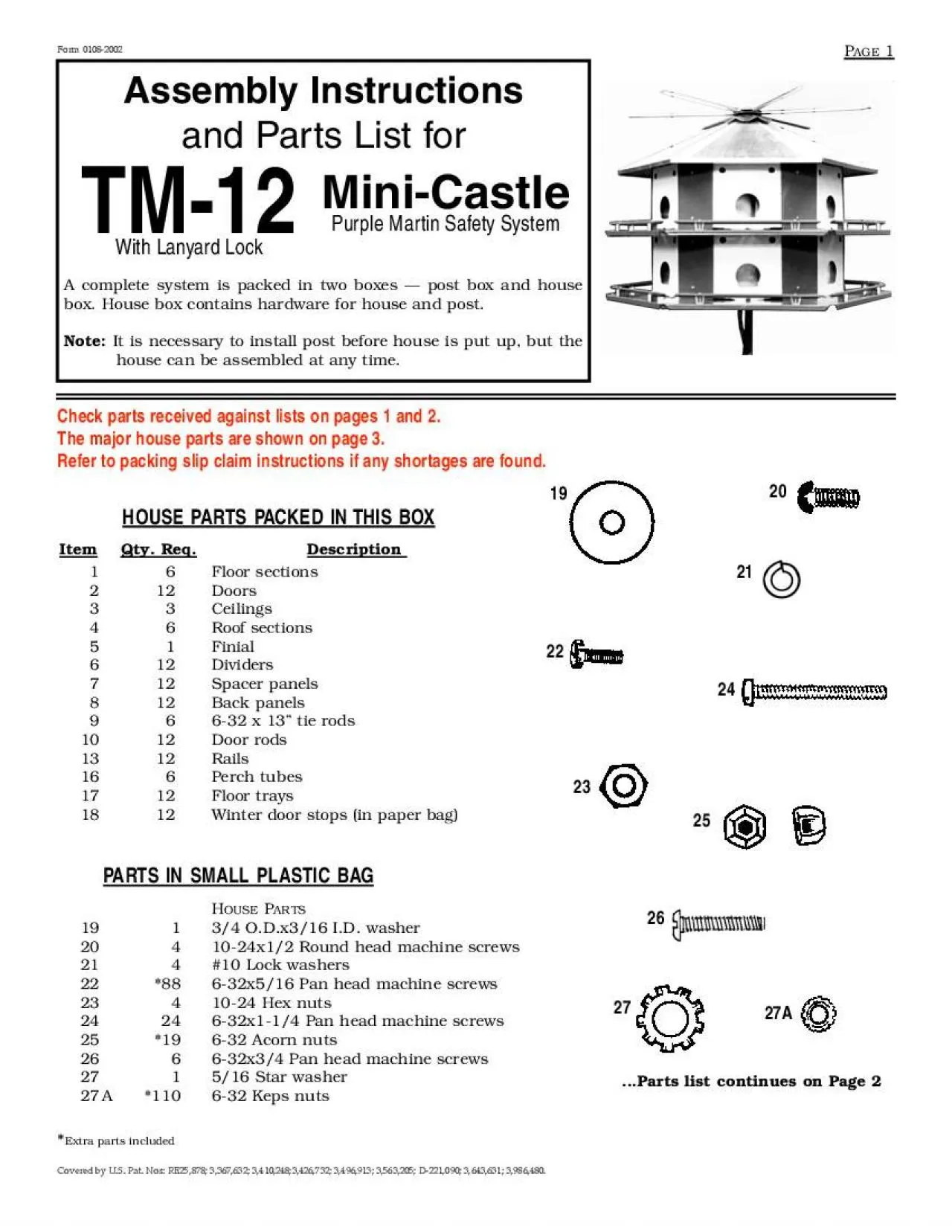 PDF-Perch bracketsKit wrenchesTape strips see step 15114 A clamps112 B