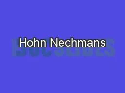 Hohn Nechmans