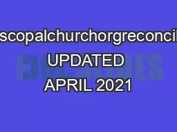 wwepiscopalchurchorgreconciliation UPDATED APRIL 2021