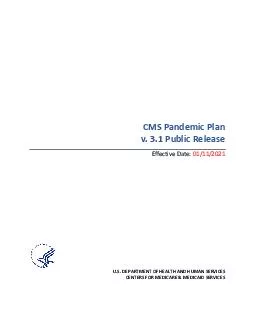 CMS Pandemic Planv 31 Public Release
