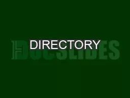 DIRECTORY