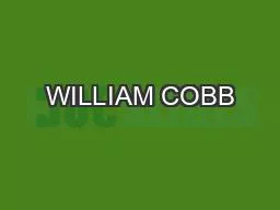 WILLIAM COBB