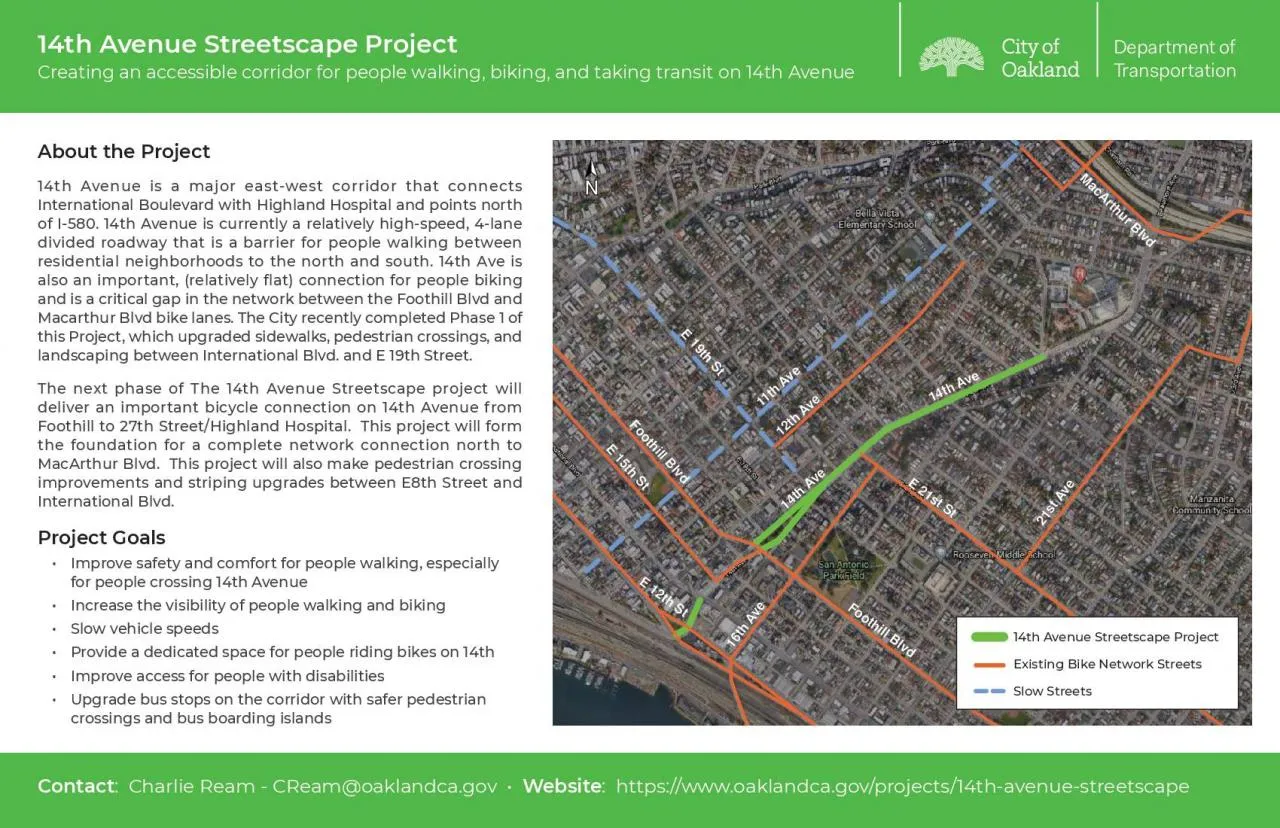 PDF-14th Avenue Streetscape ProjectCreating an accessible corridor for peo