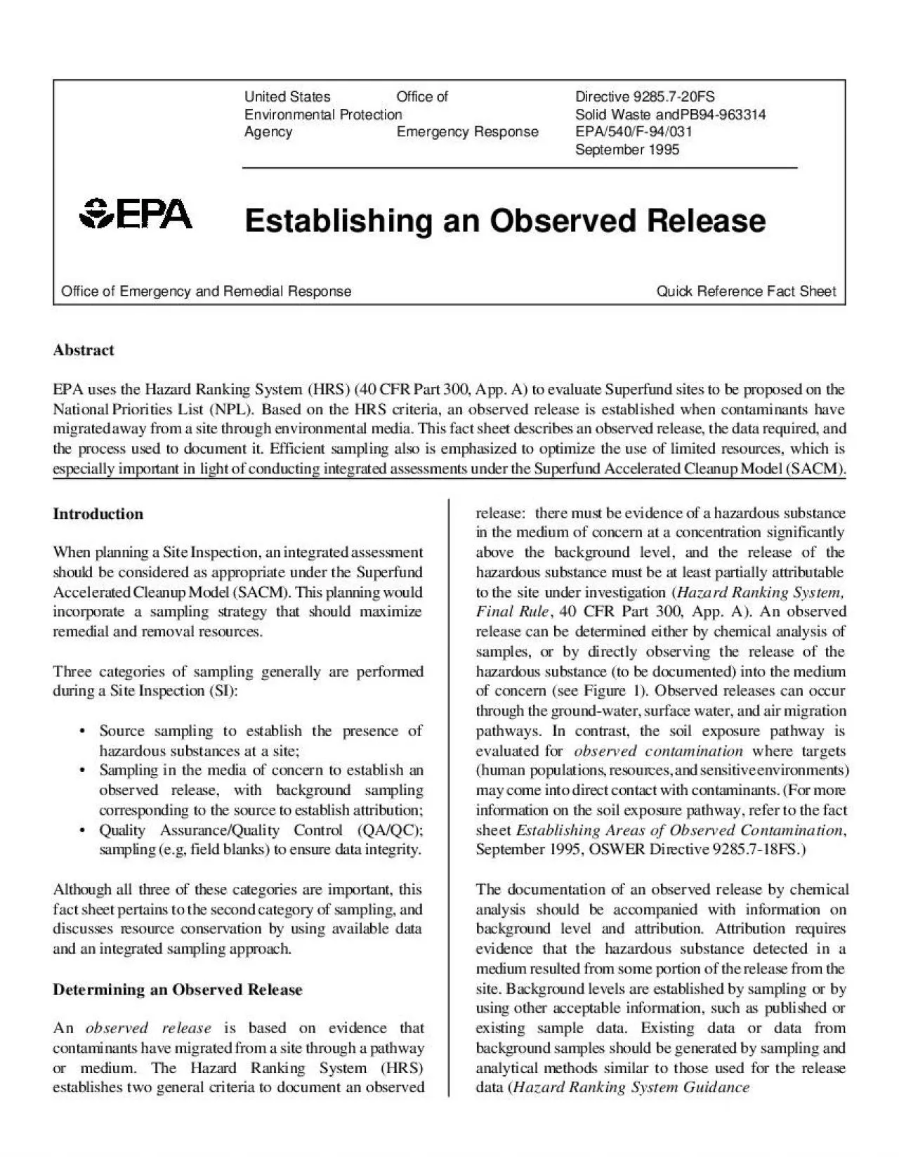 PDF-United StatesOffice ofDirective 9285720FSEnvironmental Protection Sol