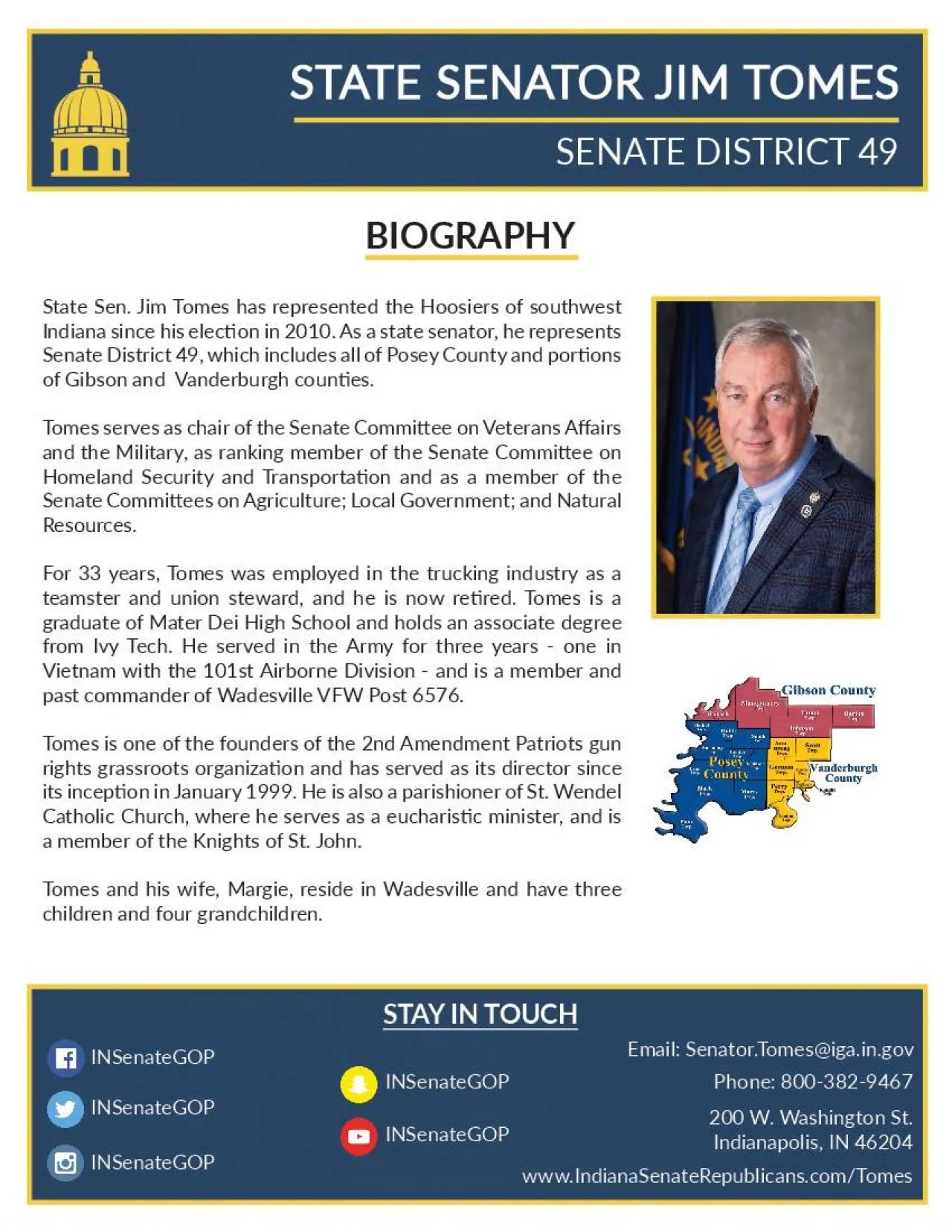 PDF-STATE SENATOR JIM TOMES