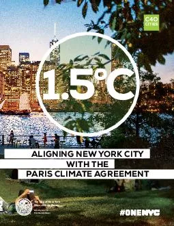 15C Aligning New York City with the Paris Climate Agreement