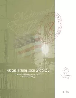 National Transmission Grid Study