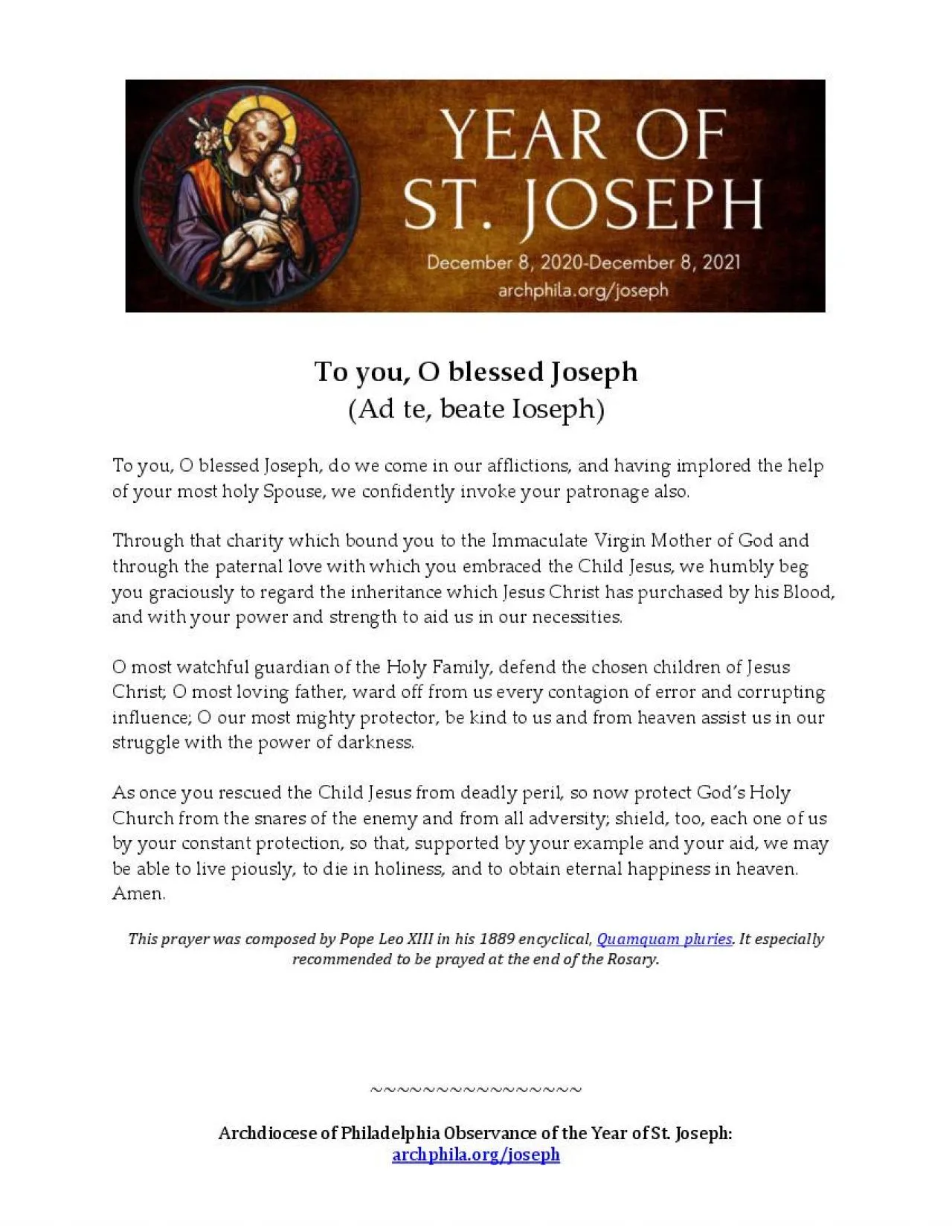 PDF-To you O blessed Joseph