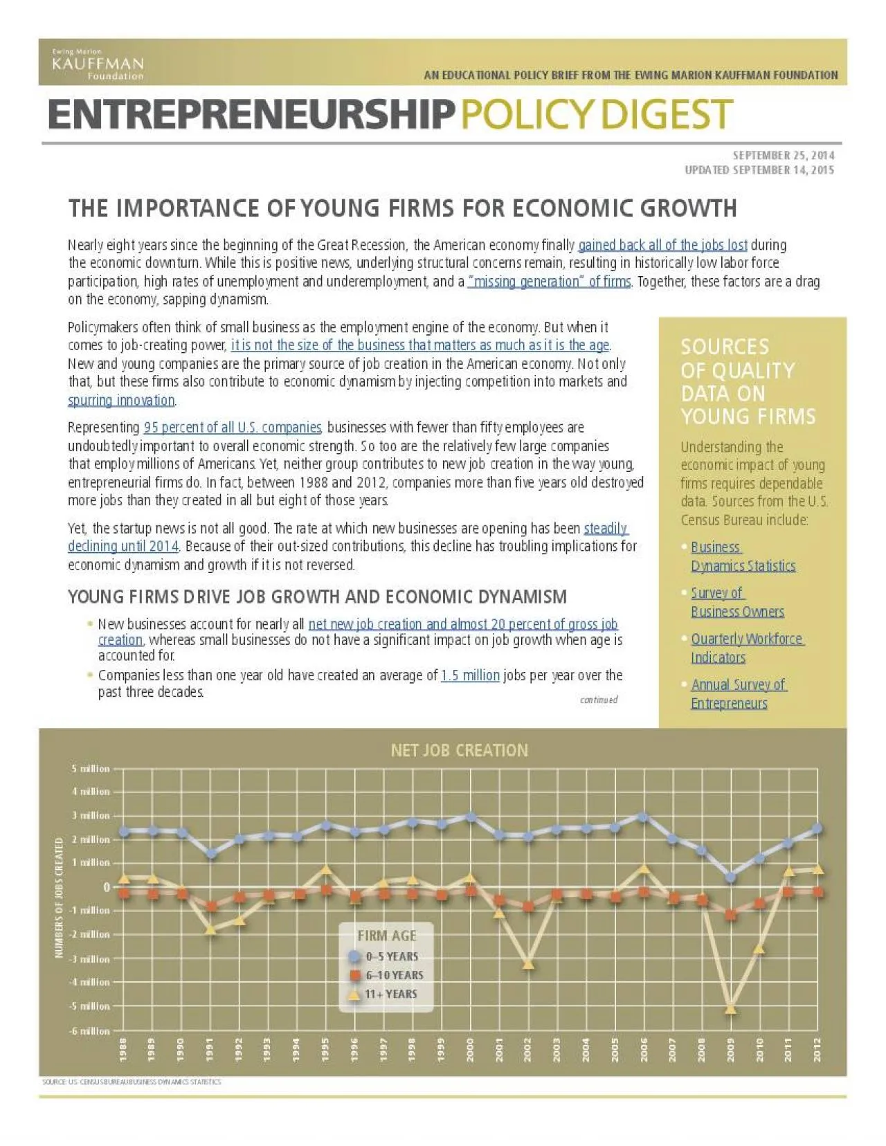 PDF-AN EDUCATIONAL POLICY BRIEF FROM THE EWING MARION KAUFFMAN FOUNDATION