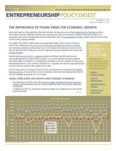 AN EDUCATIONAL POLICY BRIEF FROM THE EWING MARION KAUFFMAN FOUNDATION