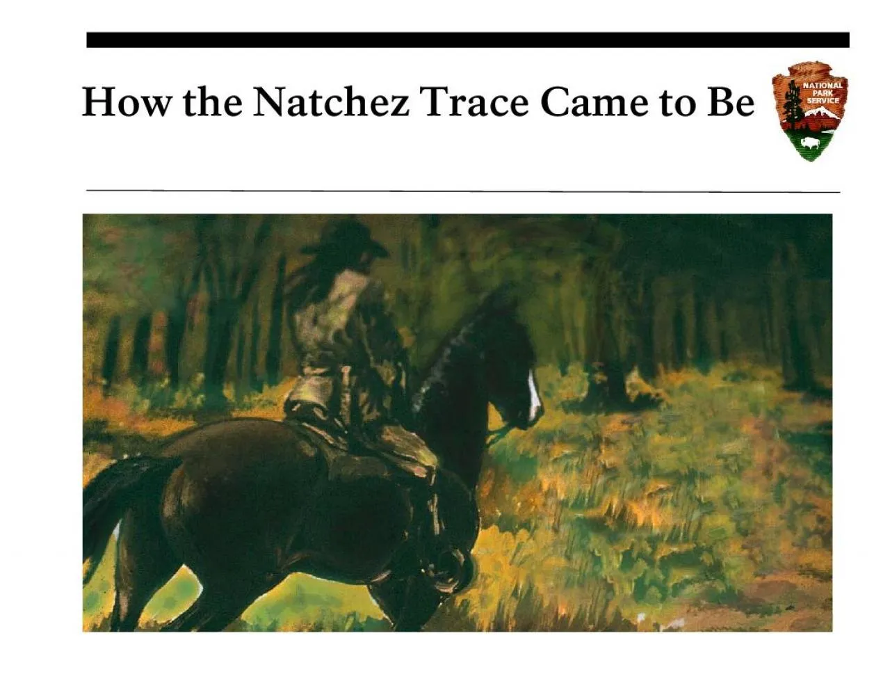 PDF-How the Natchez Trace Came to