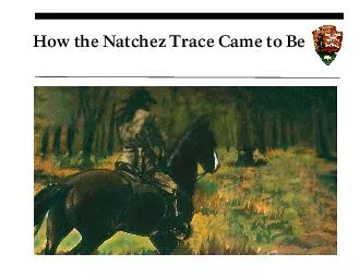 How the Natchez Trace Came to