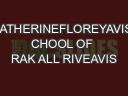 PDF-KATHERINEFLOREYAVIS CHOOL OF RAK ALL RIVEAVIS