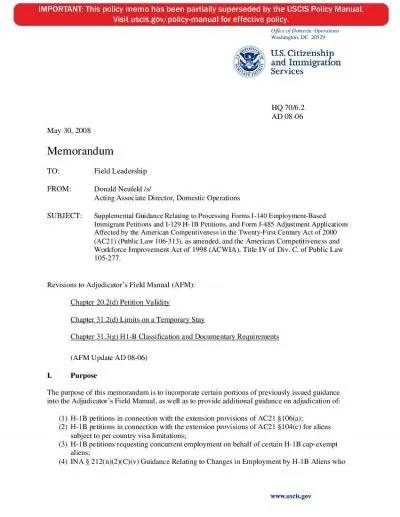 US Citizenship and Immigration Services Office of Domestic Operations