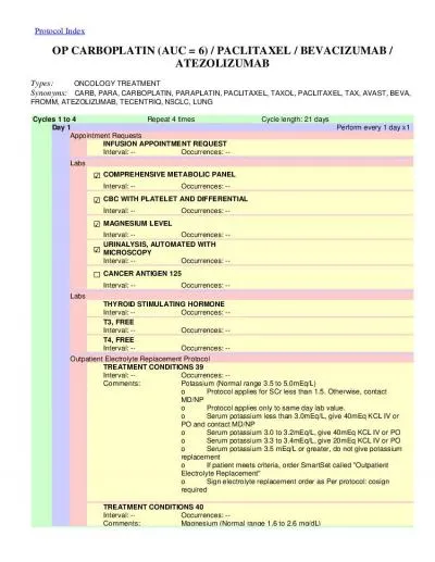 Protocol Index