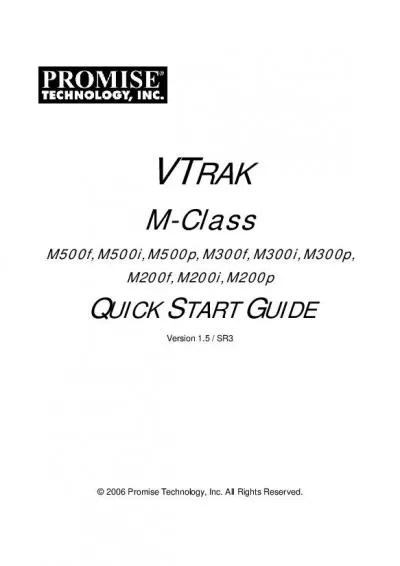 Step 1 Unpack the VTrak