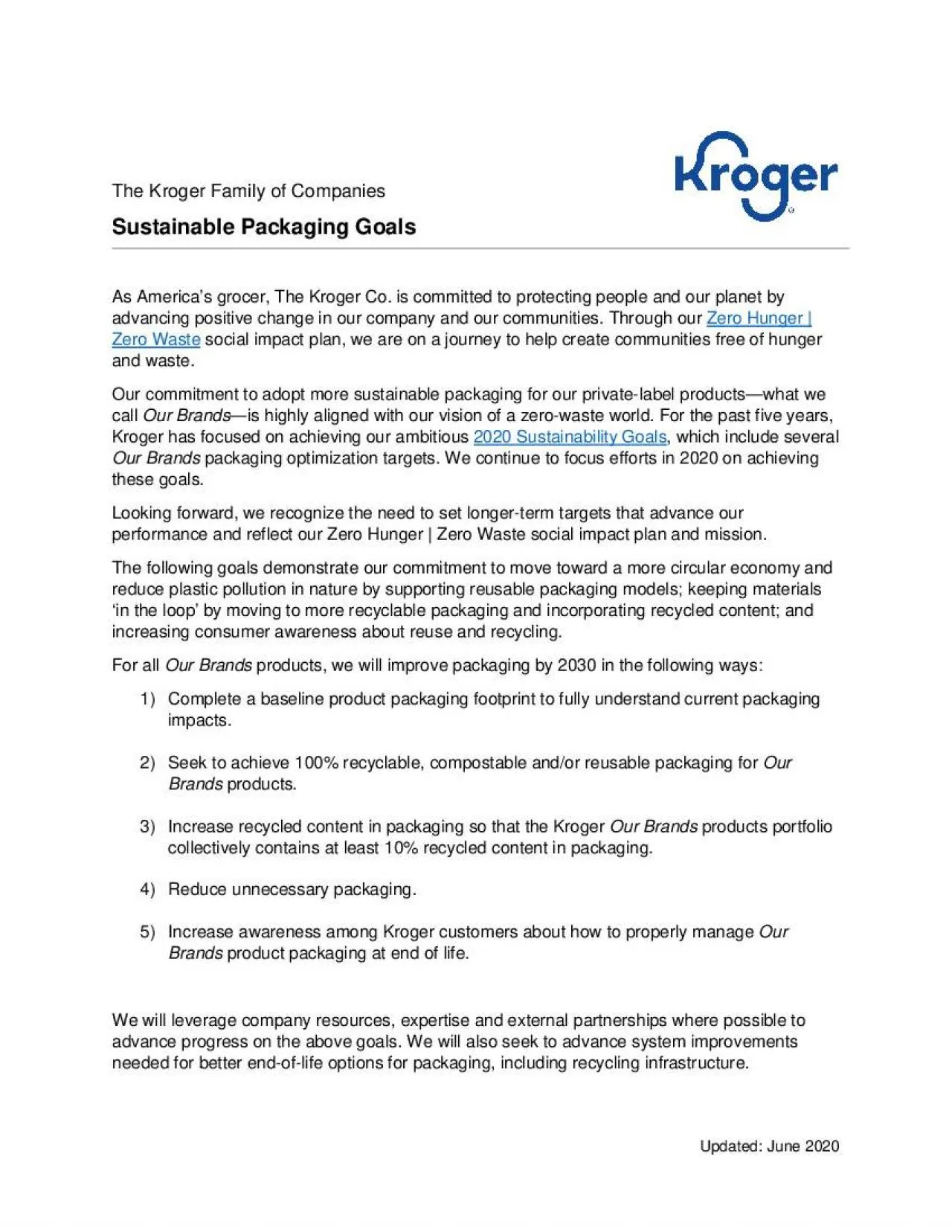 PDF-x0000x0000Updated June 2020The Kroger Family of CompaniesSustainable P