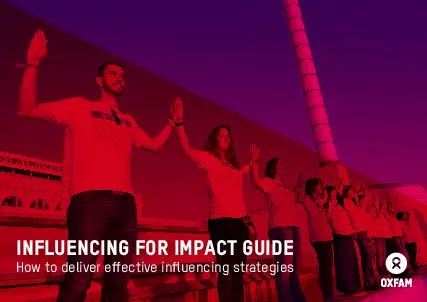 INFLUENCING FOR IMPACT GUIDE