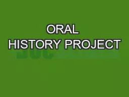 PDF-ORAL HISTORY PROJECT