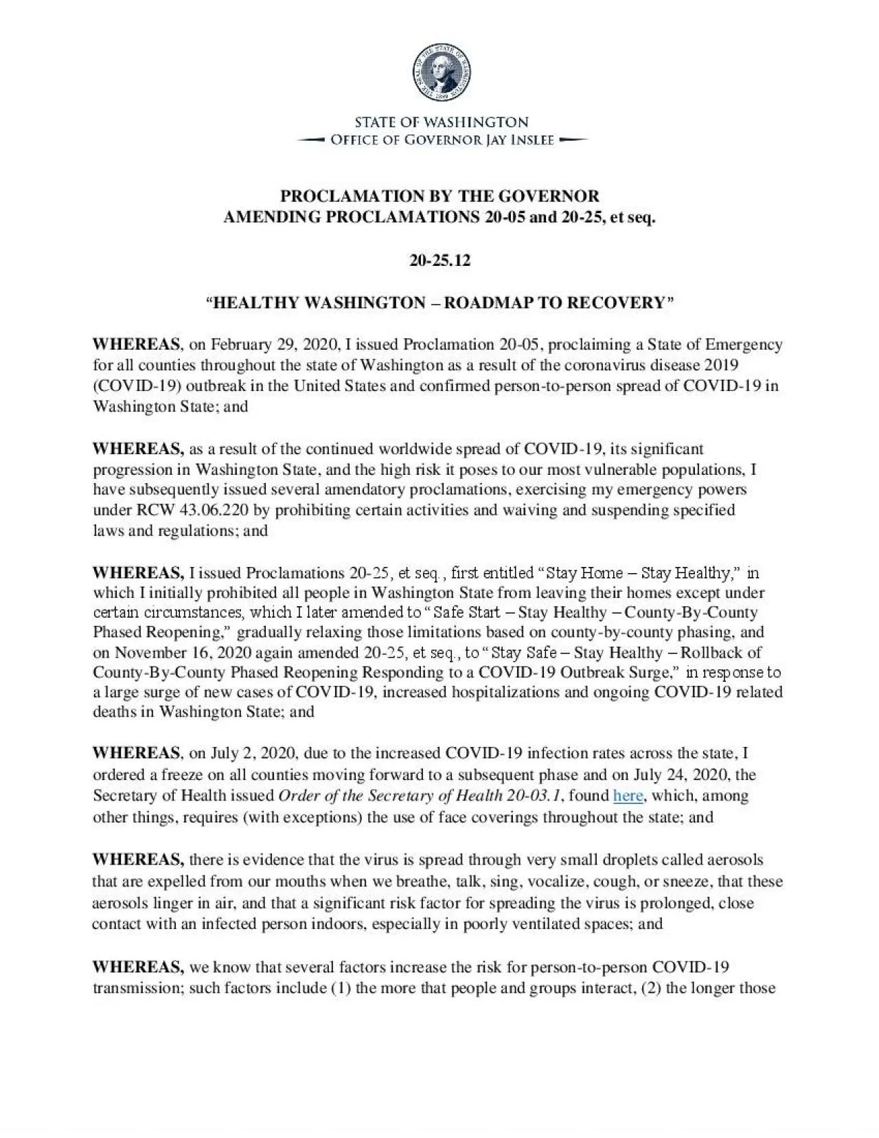 PDF-PROCLAMATION BY THE GOVERNOR