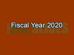 PDF-Fiscal Year 2020