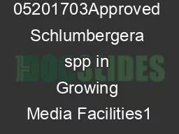 05201703Approved Schlumbergera spp in Growing Media Facilities1