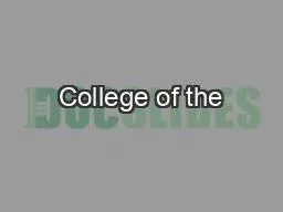 College of the