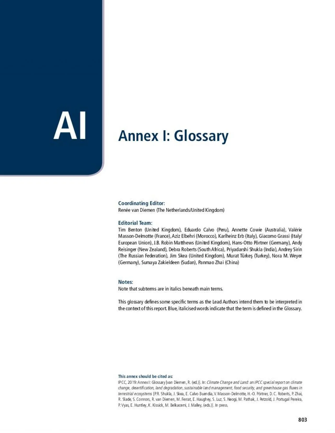 PDF-Annex I Glossary