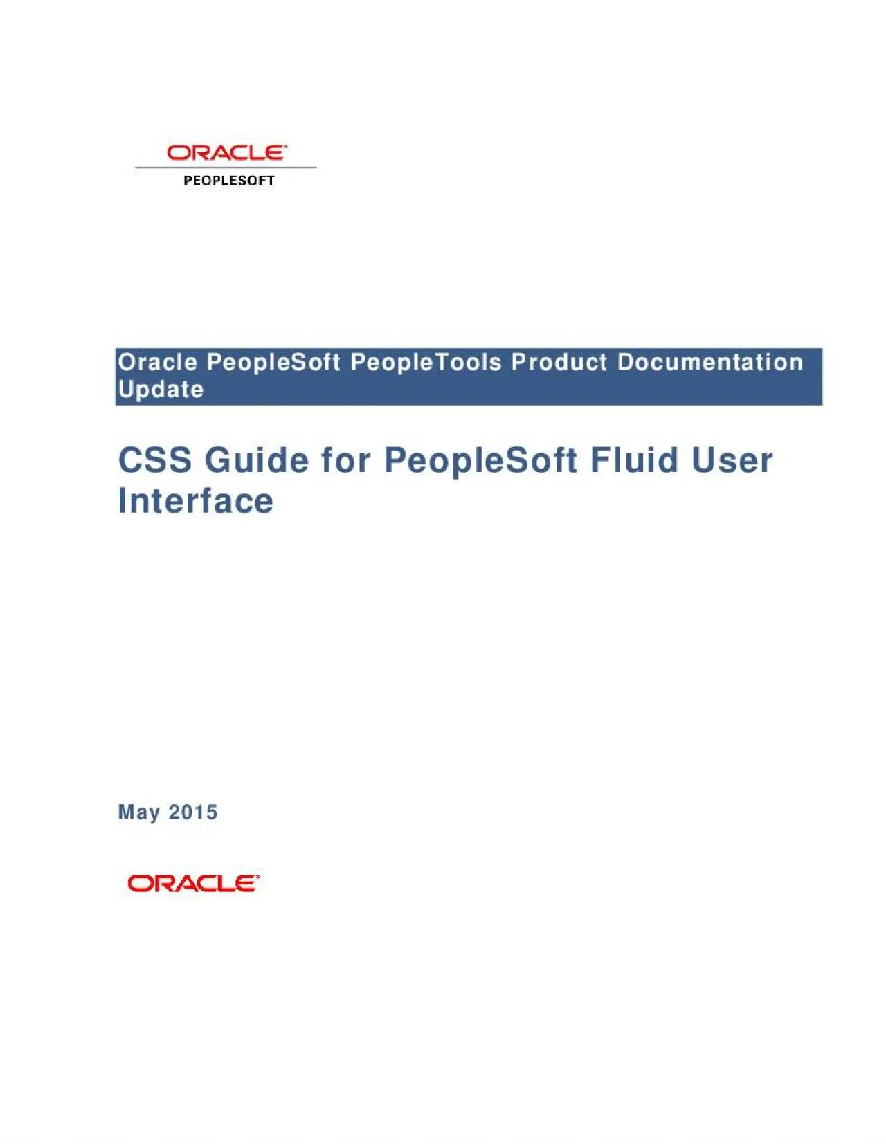 PDF-Oracle PeopleSoft PeopleTools Product Documentation