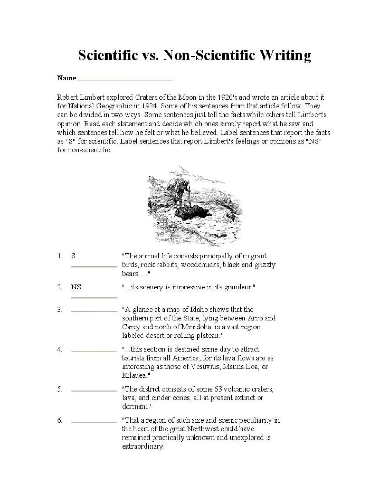 PDF-Scientific vs NonScientific Writing