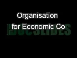 Organisation for Economic Co