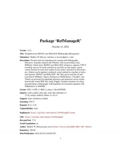 PackageRefManageRNovember132020Version130TitleStraightforward31BibTeX3