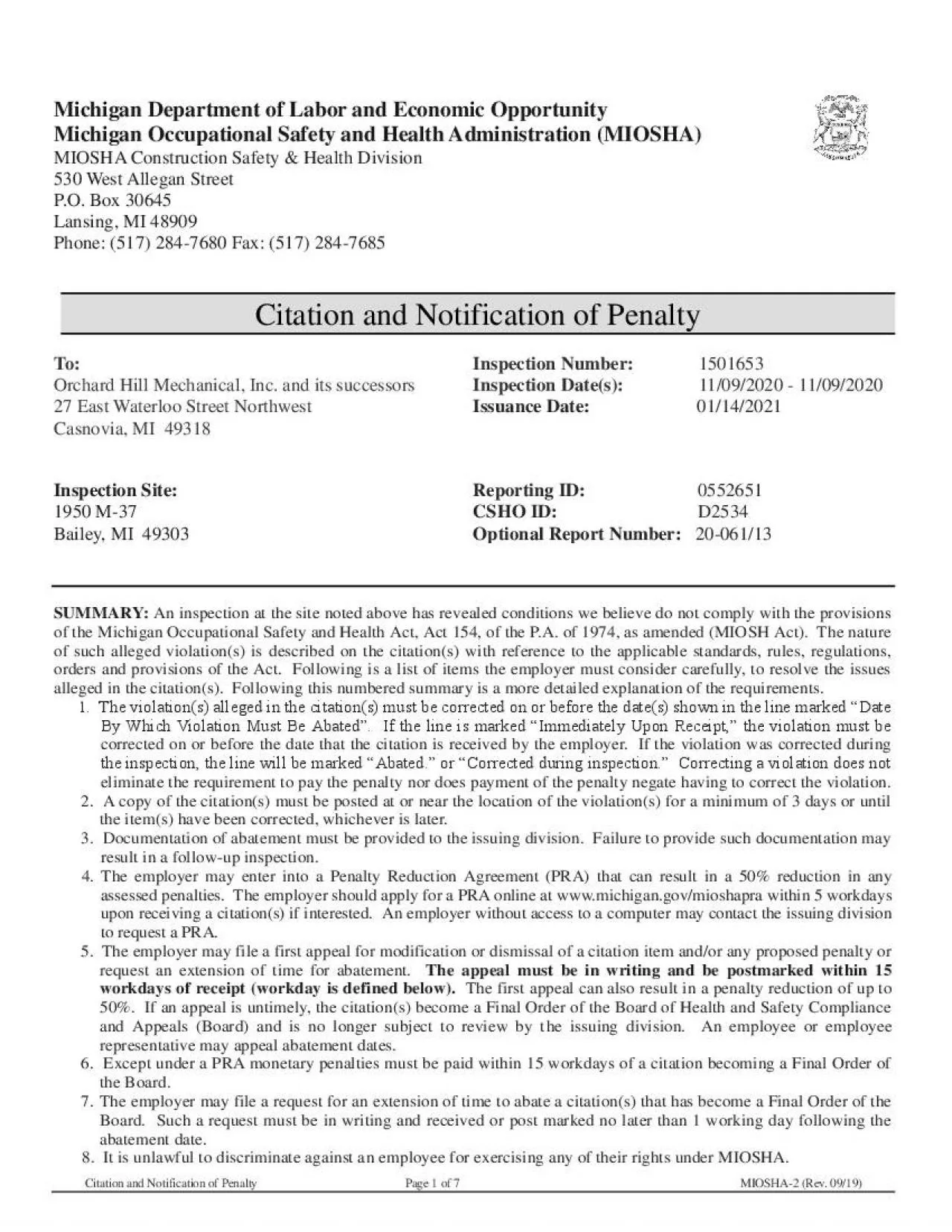 PDF-Citation and Notification of Penalty