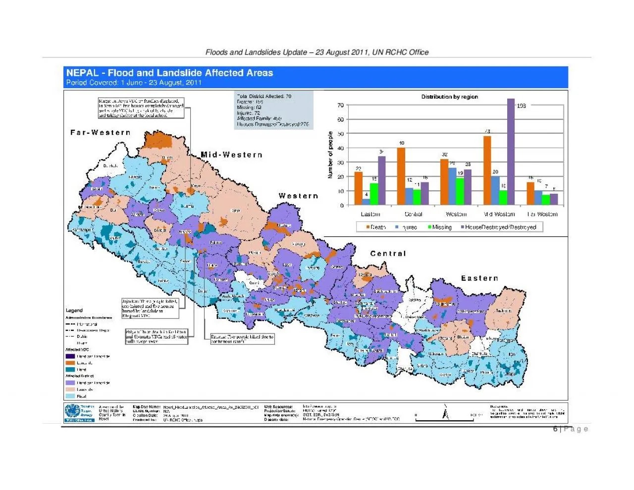 PDF-Floods and Landslides Update 23 August 2011 UN RCHC Office