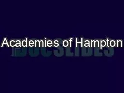 Academies of Hampton