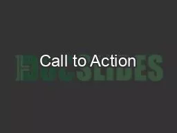 Call to Action