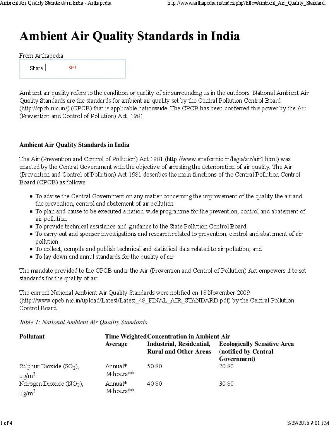 PDF-From ArthapediaAmbient air quality refers to the condition or quality