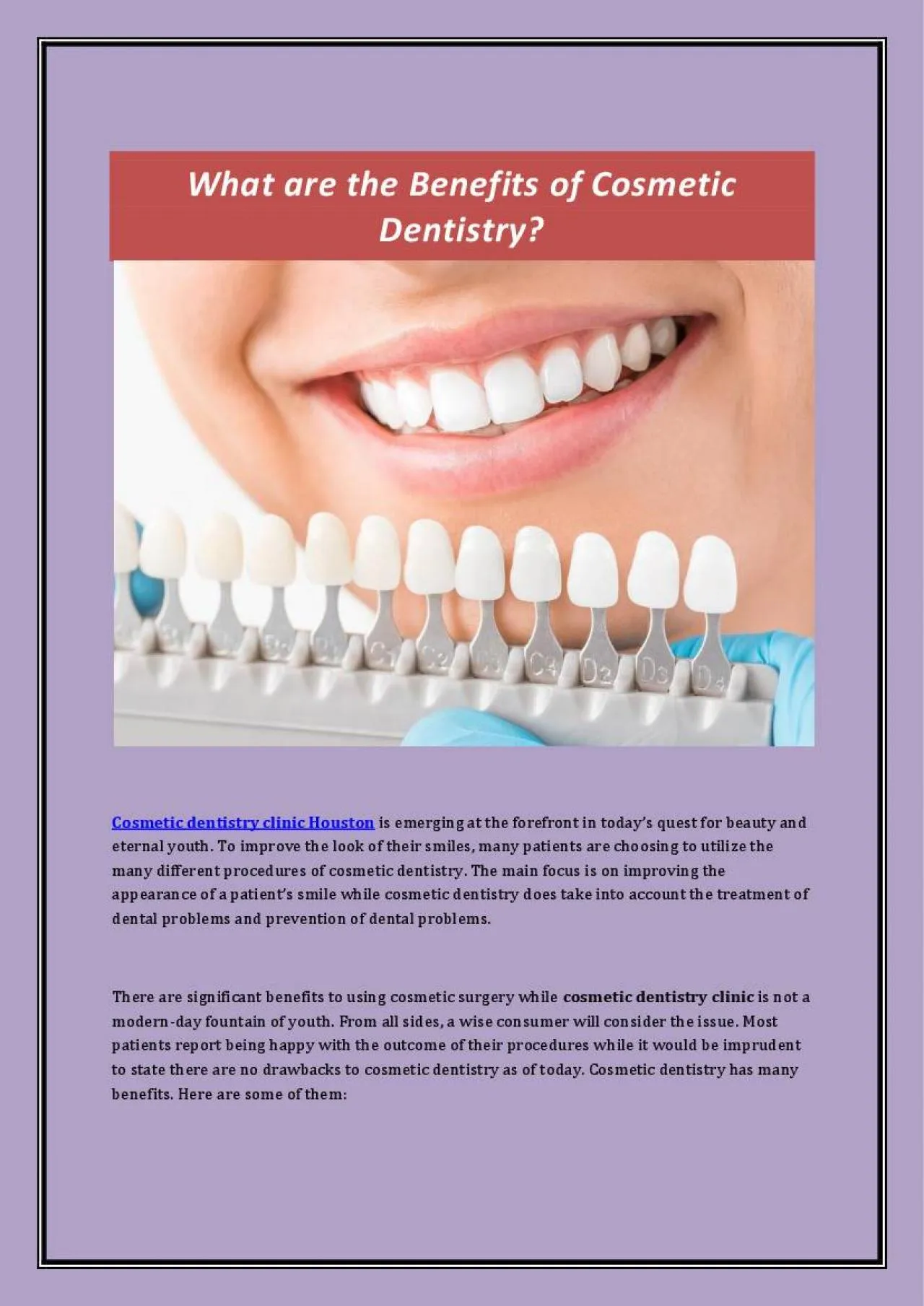 PDF-What are the Benefits of Cosmetic Dentistry?