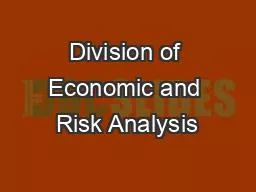 Division of Economic and Risk Analysis