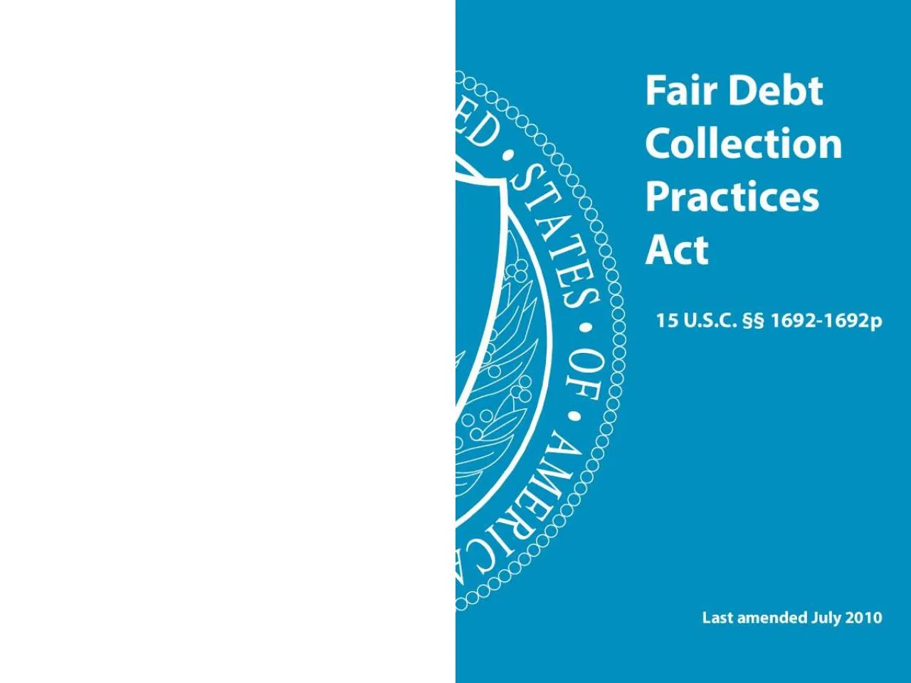 PDF-THE FAIR DEBT COLLECTION PRACTICES ACT