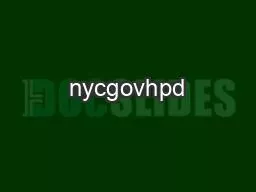 nycgovhpd
