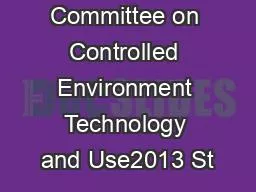 NCERA101 Committee on Controlled Environment Technology and Use2013 St
