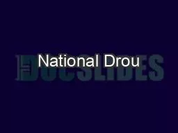National Drou