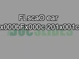 FLscaO ear x000bFx000c 201x001c
