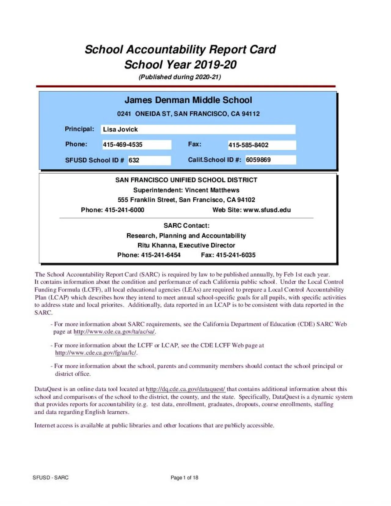 PDF-School Accountability Report Card