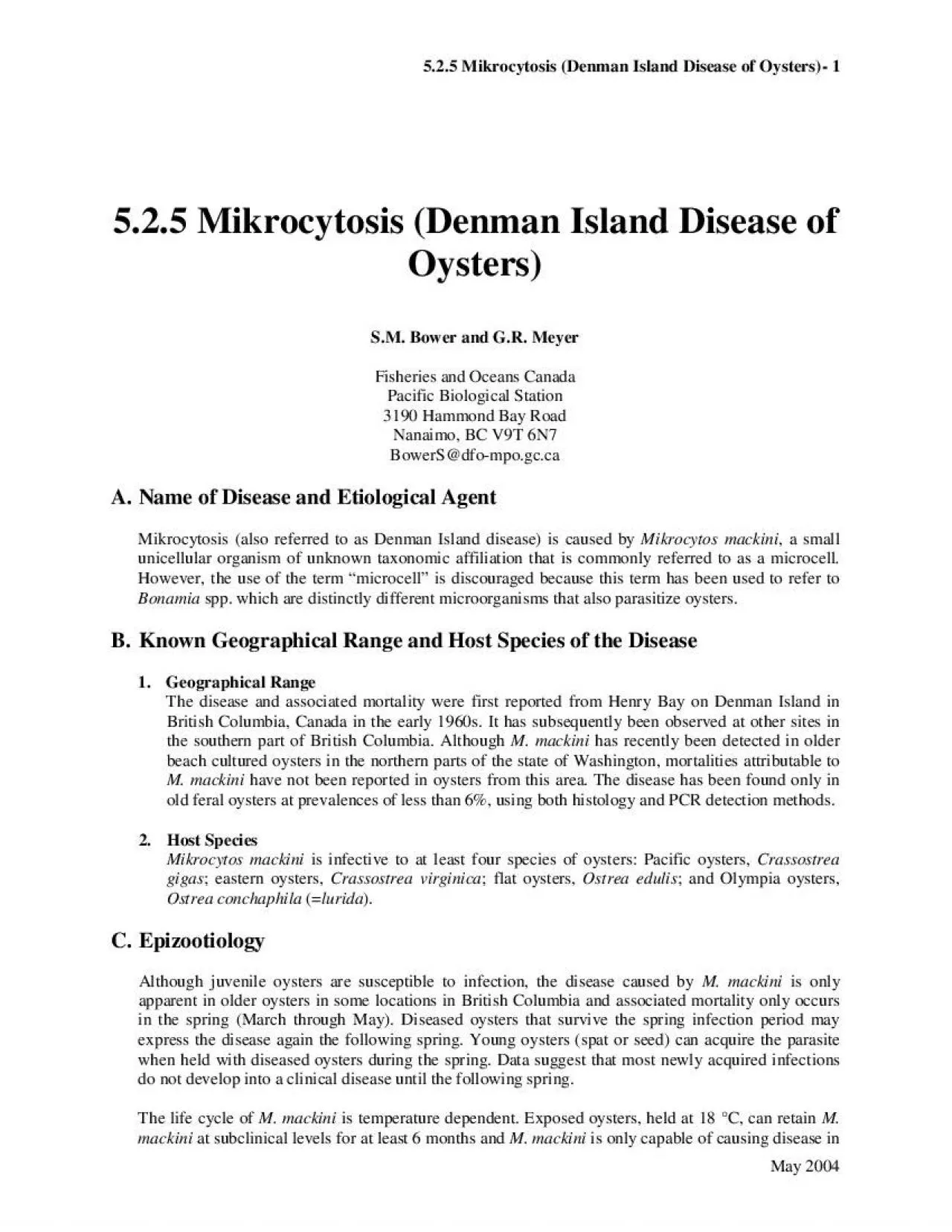 PDF-x0000x0000525 Mikrocytosis Denman Island Disease of OystersMikrocytosi