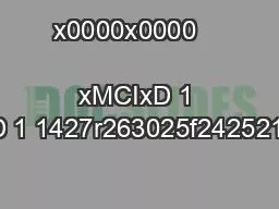 x0000x0000                xMCIxD 1 xMCIxD 1 1427r263025f242521f29143